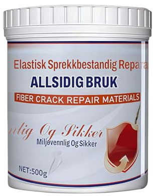 Elastic Wall Repair Paste - Crack-Resistant Drywall Filling Cream, Quick Drying Compound | Household DIY Renovation Masonry Hole Filler Interior Plaster Maintenance