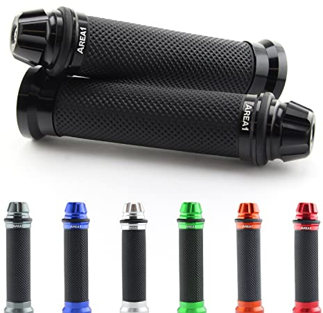 Area1 Lenkergriffe kompatibel mit WR R 125, WR X 125, WR X 250 WR 250, 450 (Dome/Schwarz)