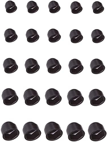 Tapa de Tuerca, M4/Hexagonal 7mm, Negro