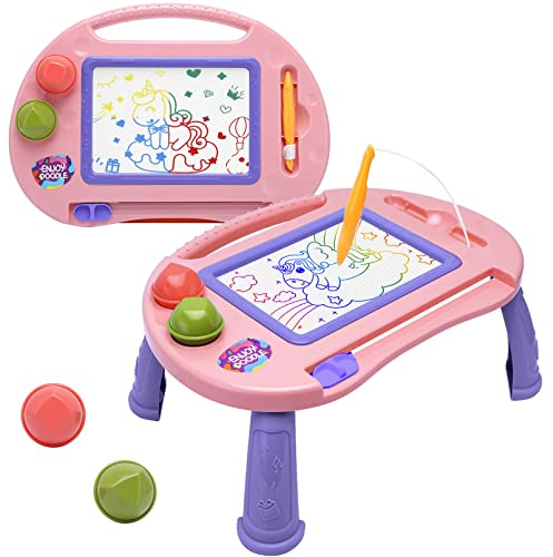 BABLOCVID Toddler Toys,Toys for 1-2 Year Old Girls,Magnetic Drawing Doodle Board for Kids Toy,Educational Learning Baby Toy for 18 Months 1 2 3 Year Old Girl Boy Birthday Easter Gifts,Arts and Crafts