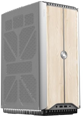 Corsair ONE i500 Gaming PC – Flüssigkeitsgekühlte Intel® Core™ i9 14900K CPU – Flüssigkeitsgekühlte NVIDIA® GeForce RTX™ 4080 SUPER GPU – 32 GB Vengeance DDR5 Speicher – 2 TB M.2 SSD – Holz Hell