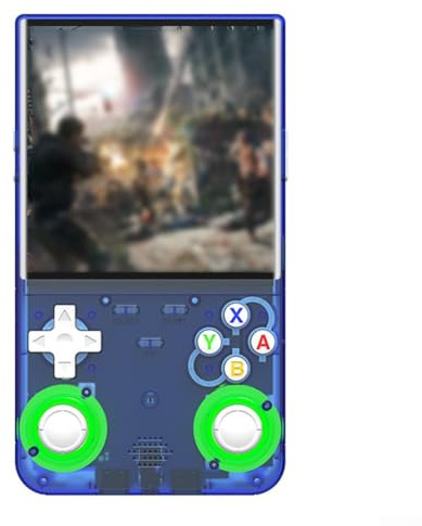 Console de jeu portable R36 Ultra avec écran vibrant pour écran HD de 10,2 cm et plaisir rétro (violet)