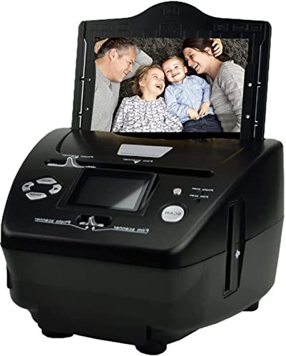 Visualizzatore diapositive/scanner per negativi, scanner per diapositive di pellicole, converte 135/diapositive/negativi da 35 mm in foto digitali JPG, scansione di foto su carta 3 * 5, 4 * 6, 5 * 7
