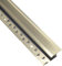 Carpet Metal Cover Trim Door BAR Grip Edging Threshold Brass/Silver (Cartpet to Wood/Tile Z, Silver)