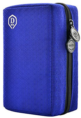 One80 Doppia custodia per freccette, Blu