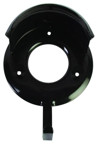 Hilason Horse Wall Mount Bridle Bracket Storage Halter Hanger Holder Black Stainless Steel