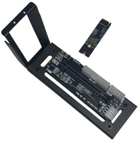 JMT Unterstützung für externe M.2 M-Key auf PCIe 4.0x4, kompatibel mit Oculink/NVMe Laptop eGPU, GDP Handheld (Dock-OC4)