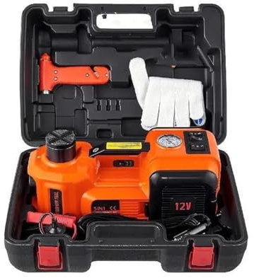 sollevatore Cric per auto elettrica da 5 tonnellate 11023 LBS Cric idraulico portatile berlina camion cambio pneumatici riparazione garage sollevatore auto(5 ton jack wrench)