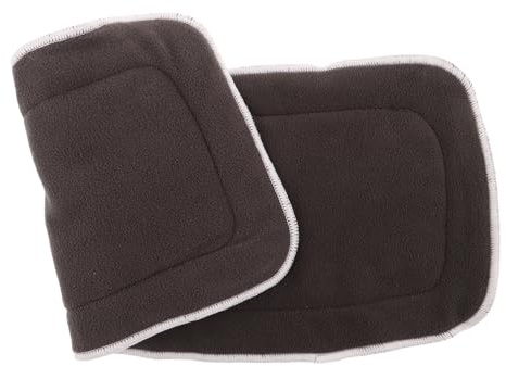 LOORGVEL Inserti Assorbenti per Pannolini Lavabili Adulti 46x20 Cm in Microfibra a 4 Strati Riutilizzabili in Fibra di Carbonio, Protezione Urinaria per Anziani Incontinenza, Fodere