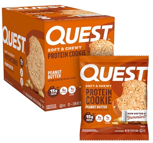 Quest Nutrition Cookie 12x59g Peanut Butter