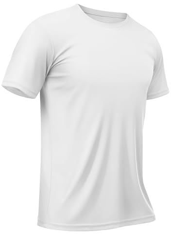 TACVASEN Herren Rash Guard Shirts Rundhalsausschnitt Running Funktionsshirt