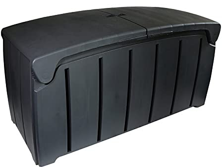 STAR SUPPLIES 322 Litre Extra Large Weather Proof Outdoor Garden Furniture Tools Storage Box With Butterfly Lid