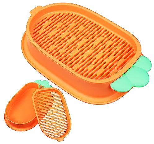 POPETPOP 2pcs Cat Grass Planter Box Carrot Shape Hydroponic Soilless Cat Grass Easy to Clean Planting Box for Home