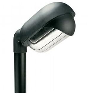 Lanterna Per Palo 'Residence' Tipo Ovale. Struttura In Termoplastico, Diffusore In Vetro Stampato. Adatta Per Lampade Ad Incandescenza E A Risparmio Energetico