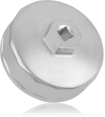 GTLM 74 mm Set di filtri per olio, campana filtro olio a 14 punti compatibile con Mercedes-Benz/VW/Ford/Audi/Chevrolet, chiave filtro olio per uso con 3/8 Drive