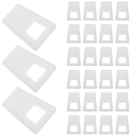 YARNOW 50 Protezioni in Silicone per Cerniere Bucato per Lavatrice e Asciugatrice, Copricerniera Antigraffio Riduttore di Rumore, Protezione Resistente al Calore per Capi e