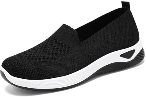 KBOPLEMQ Zapatillas de deporte para mujer, zapatos diabéticos, con malla para verano, ligeras, transpirables, informales, cómodas, cómodas, para correr, zapatos de verano ortopédicos, cómodas, para