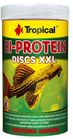 Tropical Hi-Protein Discs XXL Fiskfoder, 100 g