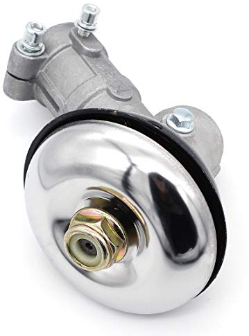 Freischneider Getriebe Rasenmäher Winkelgetriebe Getriebekopf für Motorsense Rasentrimmer Teile Zubehör Gartenwerkzeuge (26mm, 7 Zähne)