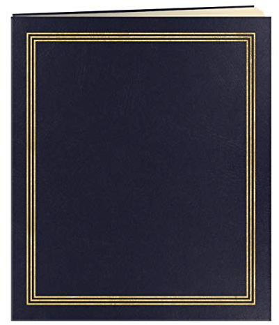 Pioneer Photo Albums SJ-50/NB SJ-50 Navy Blue Scrapbook, marineblau, 50 Pages