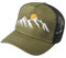 Wander Mütze Kinder: Mountain View - Trucker Cap Jungen - Outdoor Cappy (Olivgrün-Schwarz)