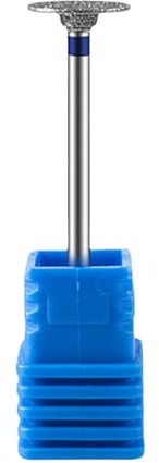 Punte trapezoidali a forma di disco punte da trapano per unghie strumento artistico punte da trapano fresa per rimuovere rapidamente strumento manicure trapezoidale a forma di disco per salone di