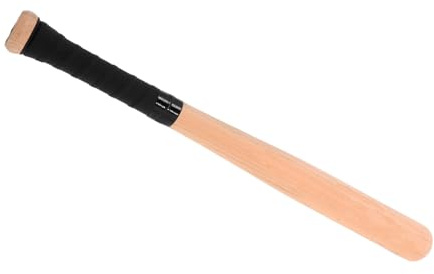 Abaodam Mazza Da Baseball in Legno Massello Portatile 54 Cm Manico Regolabile, Bastone Sportivo Resistente Per Allenamento e Gioco All’aperto, Attrezzo Baseball Per Ragazzo Ragazza, Ragazzi e Adulti
