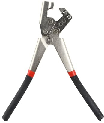 Pinzas para engarzar pernos, alicates para pared seca para fijación de tableros de quilla, herramienta engarzadora de acero para quillas de acero ligero de 0,5 a 0,8 mm, sujetador (Estilo 2)