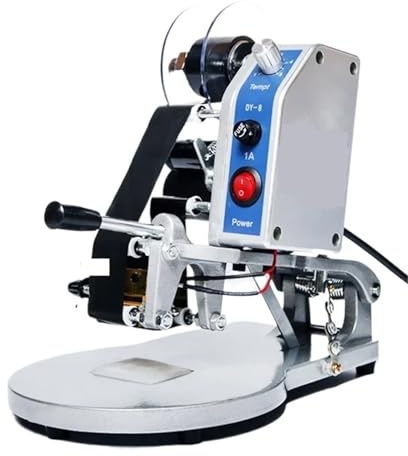 NGTFDCP Macchina Data Code Ribbon Macchina Per Stampa A Caldo A Stampante Per Timbri Manuali Codificatore Per Magazzini, Applicazioni Industriali per magliette