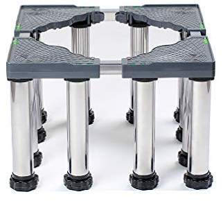 Refrigerator Holder Bracket 4/8/12 Legs Adjustable Washing Machine Base Stand Extendable Appliance Fridge Stand 29-32cm Heightening Cookers Base Tray Large Outside Plant Container
