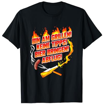 Grill saying for Grillmeister BBQ barbecue party Bin Am Grill T-Shirt