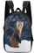 FEIGENBAOMU Kinder Schulrucksack Marten Freizeitrucksack Rucksack Junge Mädchen Kinderrucksack Schule Schultasche 17 Zoll 3D gedruckter Rucksack