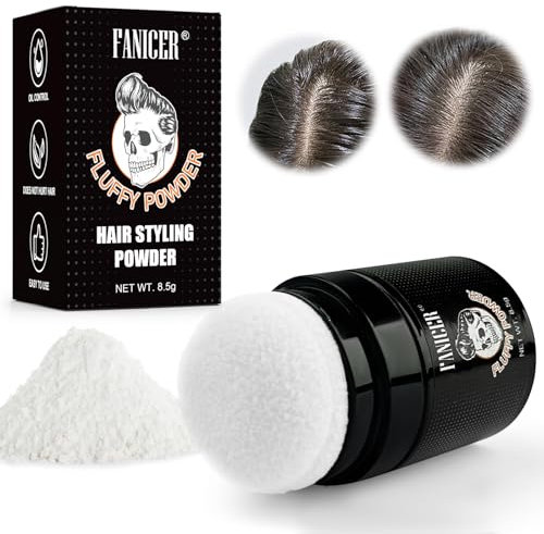Haarstyling Puder 8.5g,Haarpuder,Hair Styling Texturising Powder,Barber Shop Matte Powder,Haarpuder mit matt Effekt für Frauen & Männer.