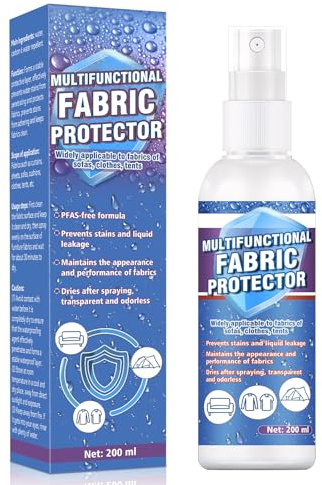 Wansiven Waterproof Spray, Fabric Waterproofing Spray 200ml, Powerful Waterproofing Spray, Long Lasting Protection Suitable for Fabrics,Jackets, Sofas, Tents, etc.