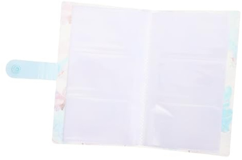 FIXOSHEE Album de Rangement pour Autocollants Ongles Classeur Affichage pour Stickers Nail Art Portable et Organisé pour Professionnels et Amateurs