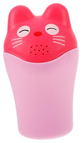 Rosa Pp Haarwaschbecher mit Griff für Kinder, Cartoon Design