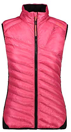 CMP Damen Hybrid Weste, carminio, EU 36