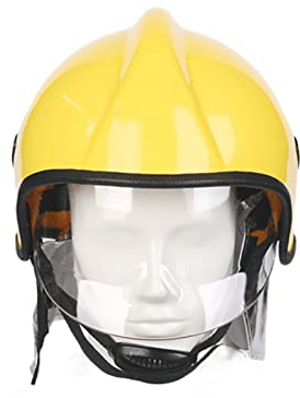 Elmetto antincendio con elmetto protettivo,Elmetto antincendio resistente alle alte temperature,Elmetto protettivo antincendio per soccorso estinguente,Cintura tampone per indossare comodamente Rid