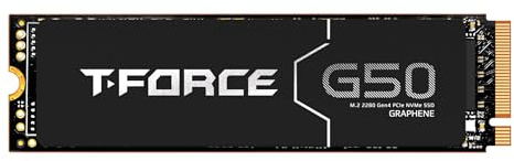 TEAMGROUP Team 1Tb T-force G50 M.2 Nvme Gen4 Ssd M.2 2280 Pcie4 3D Nand R/W 5000/4800 Mb/S