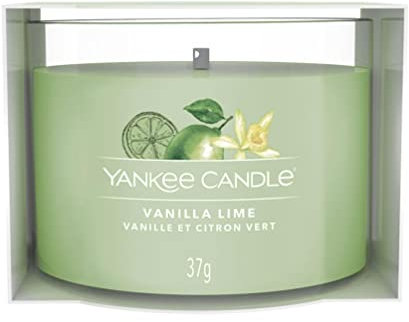 Yankee Candle Bougie votive garnie de citron vert vanille
