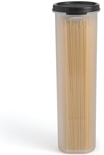 SIGNORA WARE luftdichte Aufbewahrungsboxen mit Deckel für Spaghetti und andere Lebensmittel aus BPA-Freiem Plastik - Hochwertige transparente Küchen Vorratsdosen - To-Go Snackbox