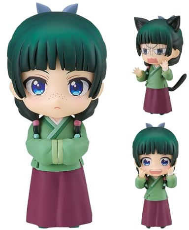 DEXSHUN Maomao Figurine anime - Figurine mignonne - Maomao - Figurine d'action - PVC - Décoration de bureau - Cadeau - Objet de collection - 10 cm
