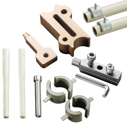 Besreey Kit di riparazione per tubi a caldo, kit di riparazione per tubi, kit di riparazione sanitaria per, tubo da giardino, impianto irrigatore, installazione domestica, cucina, bagno