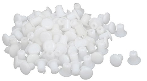 sourcing map 100Stück Schraubkappen-Kappe Bohrloch Abdeckkappen für 5mm Durchmesser DE de