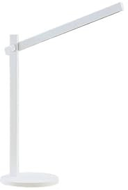 Lindby LED LED-bordslampa 'Loretta' (modern) i vit av syntetmaterial för arbetsrum/kontor (1 lamor, glödlampor ingår) - Bordslampa, skrivbordslampa, sängbordslampa