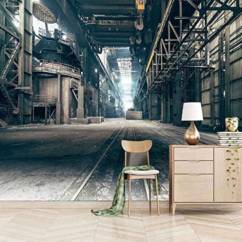 Foto Decoración Para El Hogar Estilo Industrial Retro Papel Tapiz Para Dormitorio Mural Artístico Para Pared Papel Tapiz 3D Pasta Para Sala De Estar Pared Para Dormitorio Mural 400(ancho)x280(alto) cm