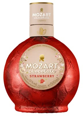 Mozart Strawberry White Chocolate Cream Liqueur, 50 cl