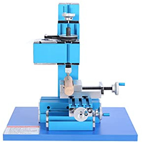 ele ELEOPTION Metal Mini Milling Machine DIY Tool Benchtop Wood Lathe Woodworking for Hobby Science Education Modelmaking AC100V~240V