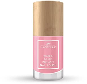 LaNature wasserbasierter Nagellack- Rosa - VEGAN - Waterbased & Peel-Off Honolulu Dream, 10ml