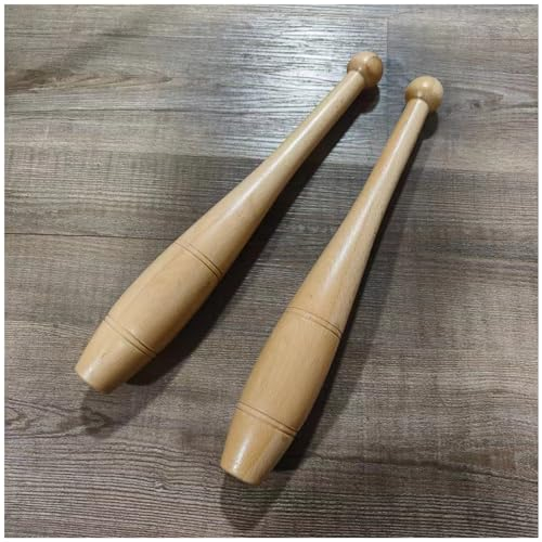 LXLZYXSF Clubbell Hölzerne Übungsschläger Set, Indische Keulen Für Workout-Training, Kinder Erwachsene Schulterkraft-Trainer, Fitnessgeräte